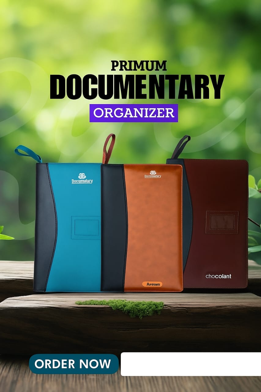 Premium Documentary Organizer Bag | Important Documents File Holder